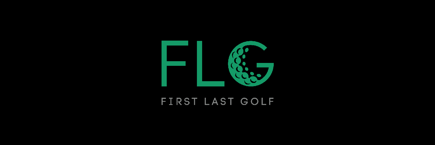 FIRST LAST GOLF banner