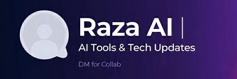 razaaitech's profile banner image