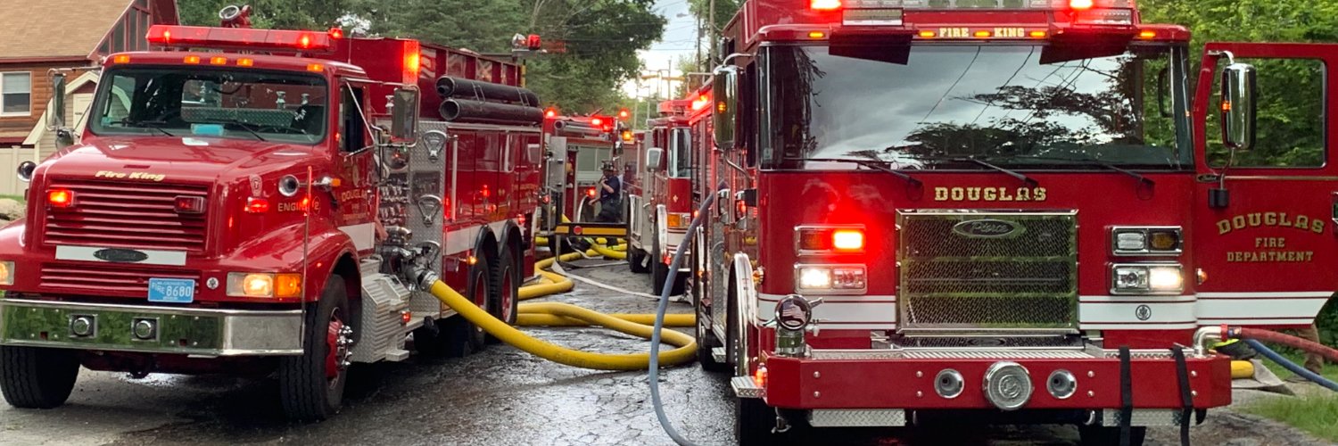 Douglas Fire Dept. banner