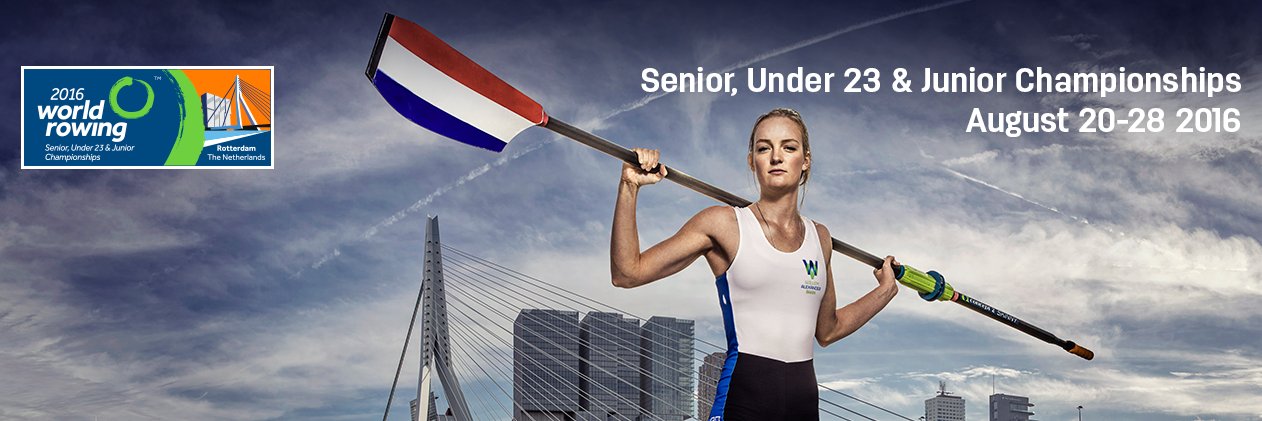 World Rowing 2016 banner