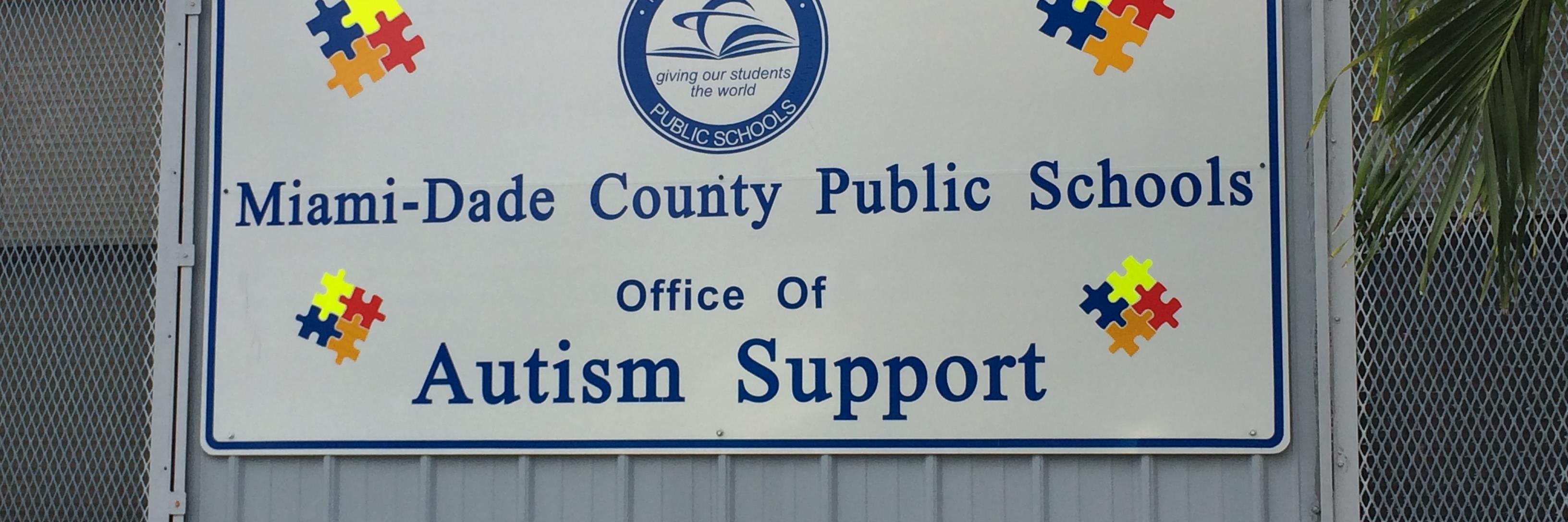 M-DCPS Autism Support banner