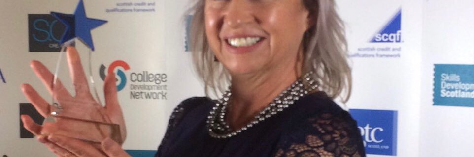 Dame Fee of the hairy bairns banner