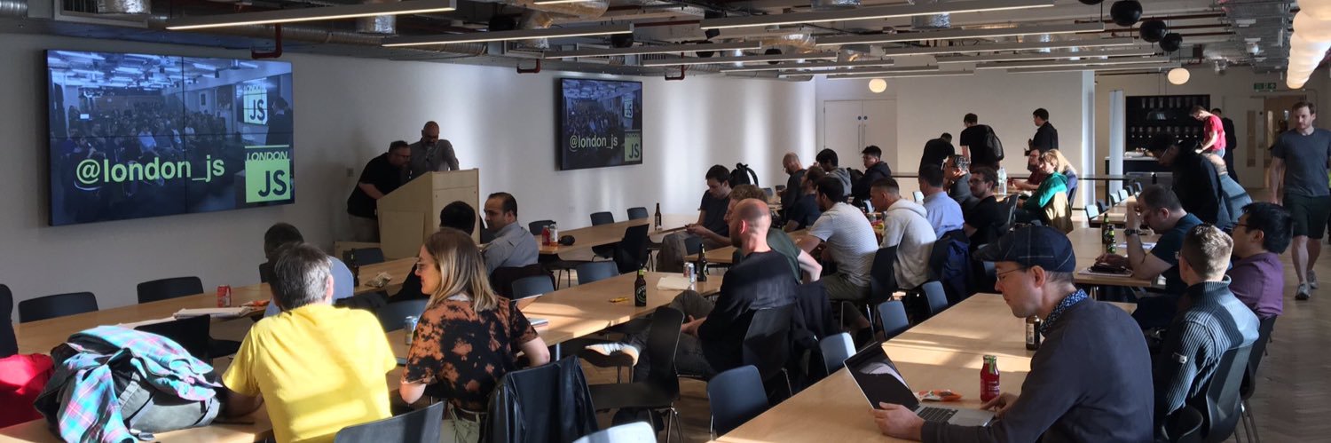 London JS Community banner