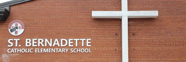 St. Bernadette Catholic School Profile Banner
