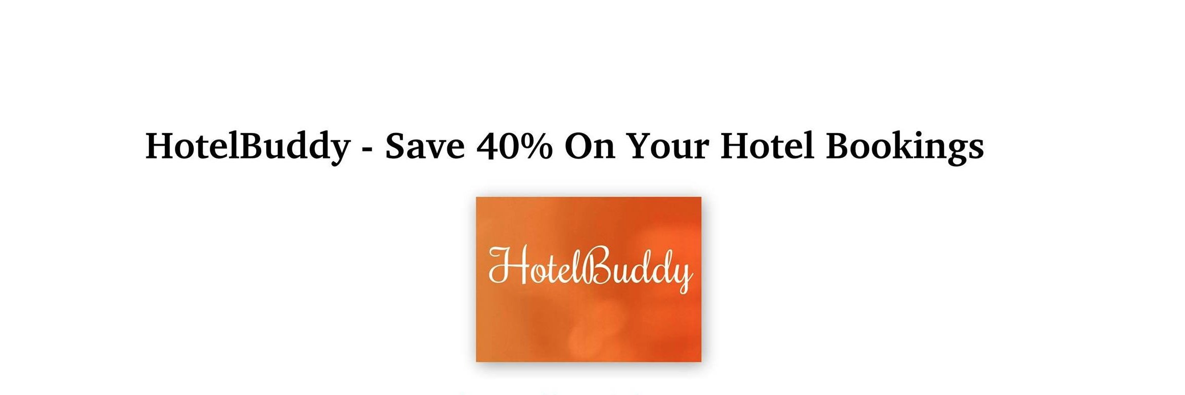 HotelBuddy banner