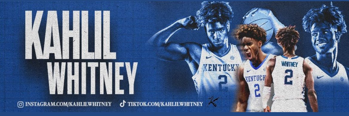 Kahlil Whitney's banner