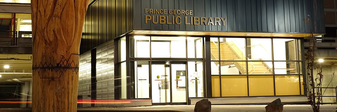 Prince George Public Library banner