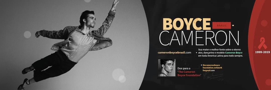 Cameron Boyce Brasil banner