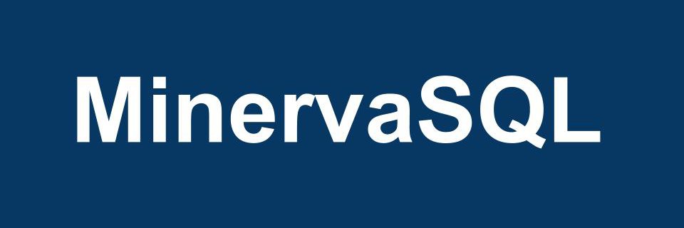 MinervaSQL banner