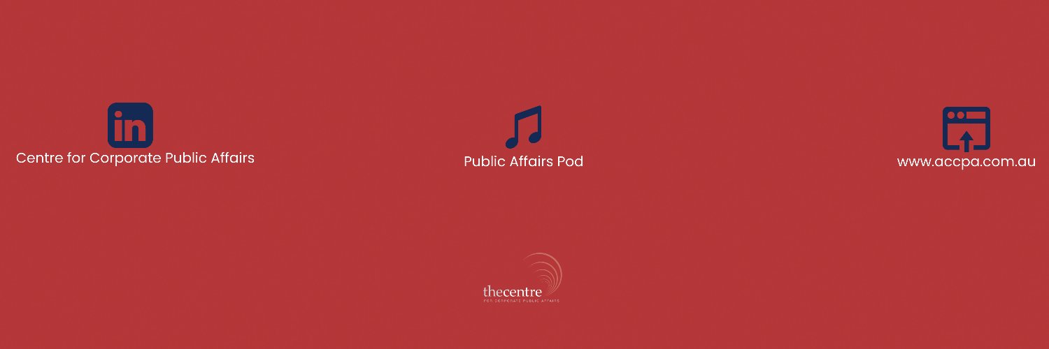 Centre for Corporate Public Affairs banner