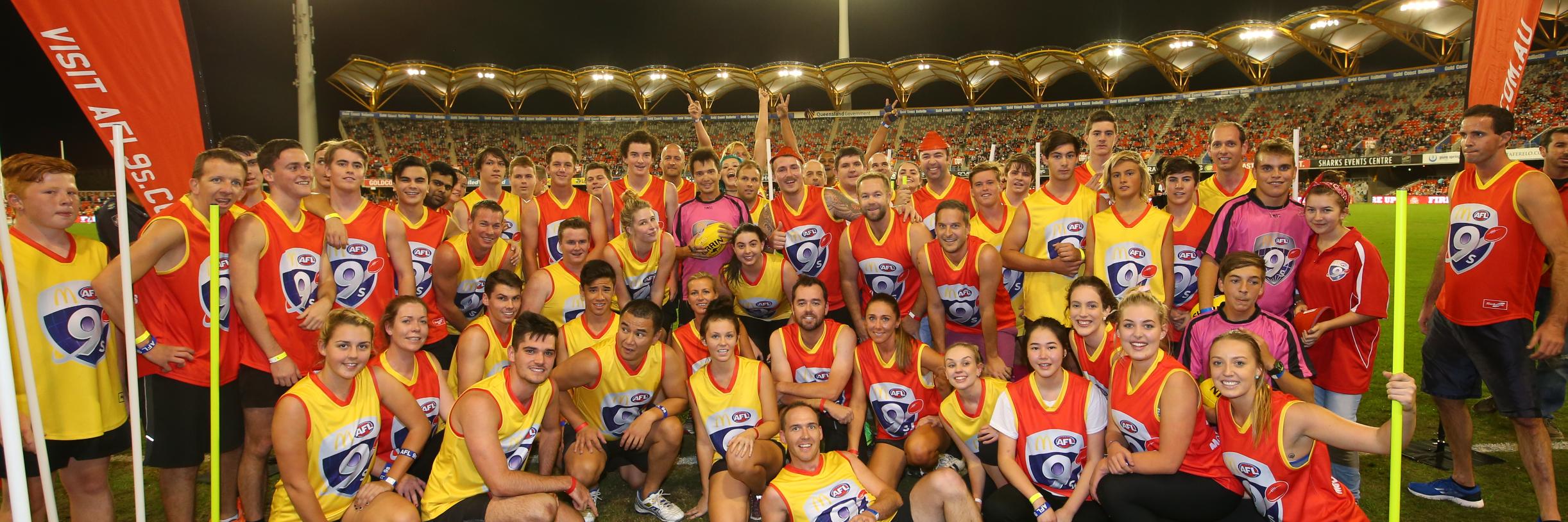 AFL 9s banner