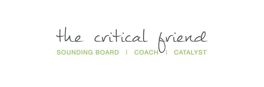 The Critical Friend banner