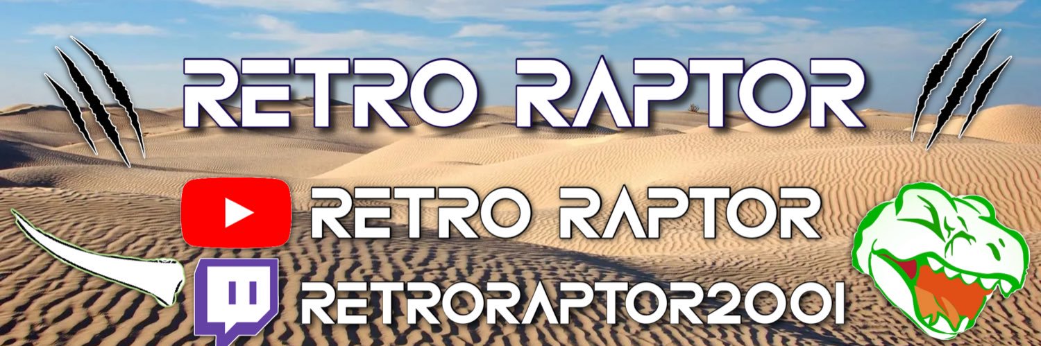 Andre Retro Raptor banner