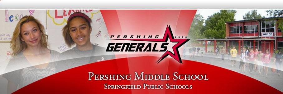 Pershing Middle PTSA banner