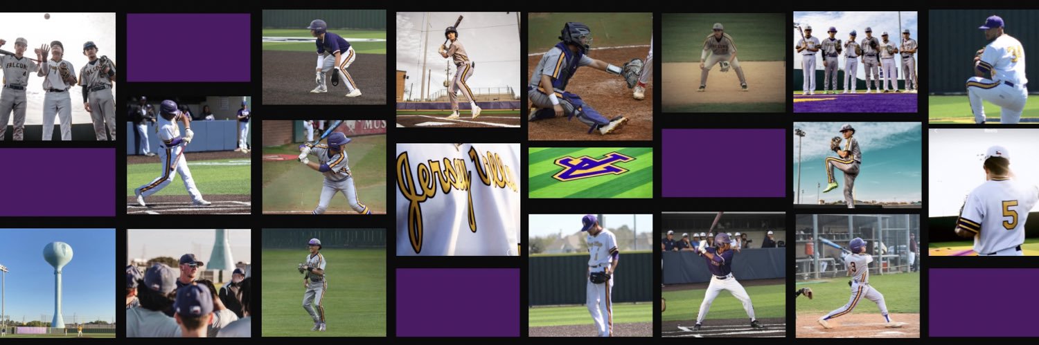 JV Falcon Baseball banner