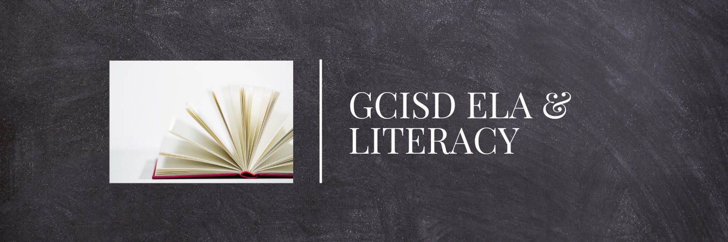 GCISD ELA and Literacy banner