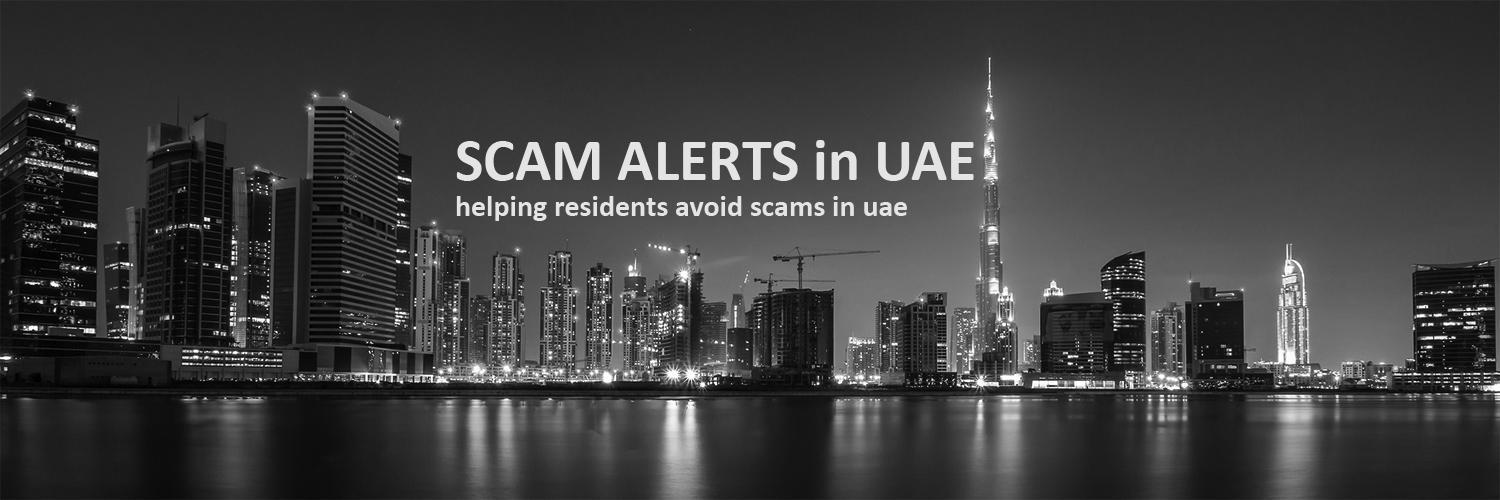 Scam Alerts UAE banner