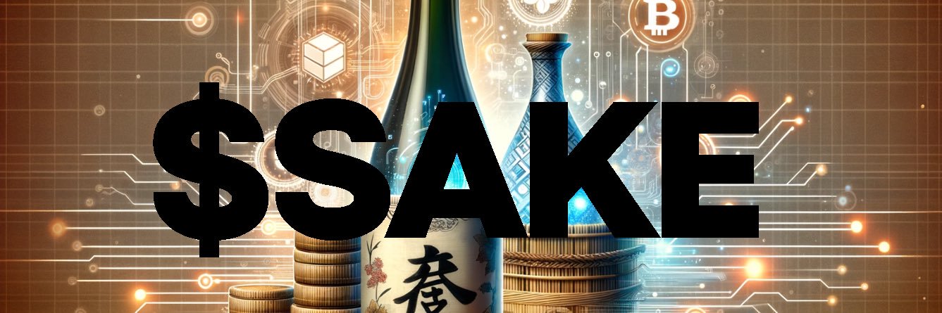 SAKE Token banner