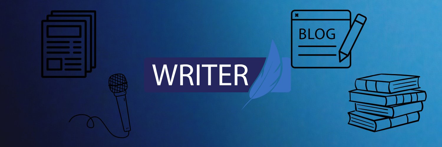 writeratservice's profile banner image