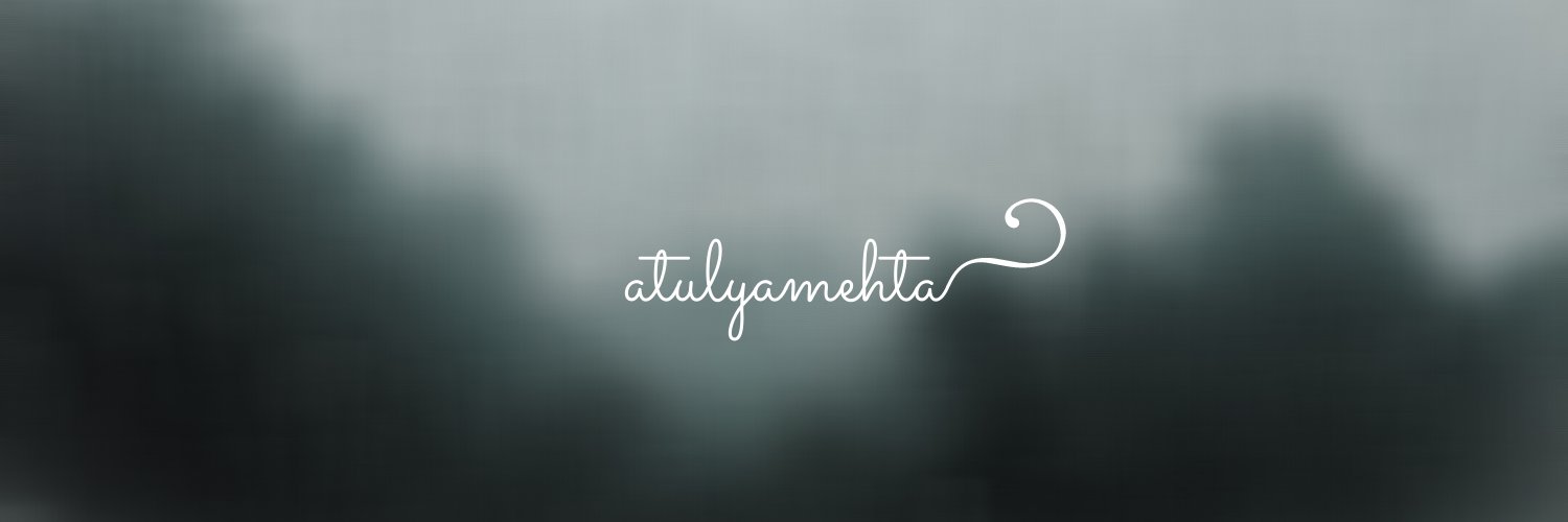 iamAtulyaMehta's profile banner image