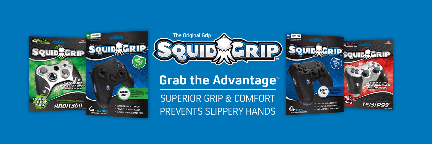 SquidGrip™ banner