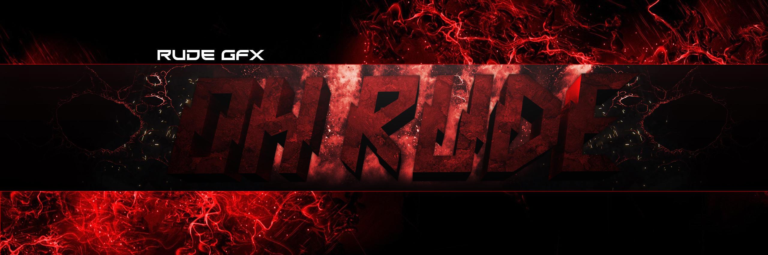 RudeGFX's profile banner image