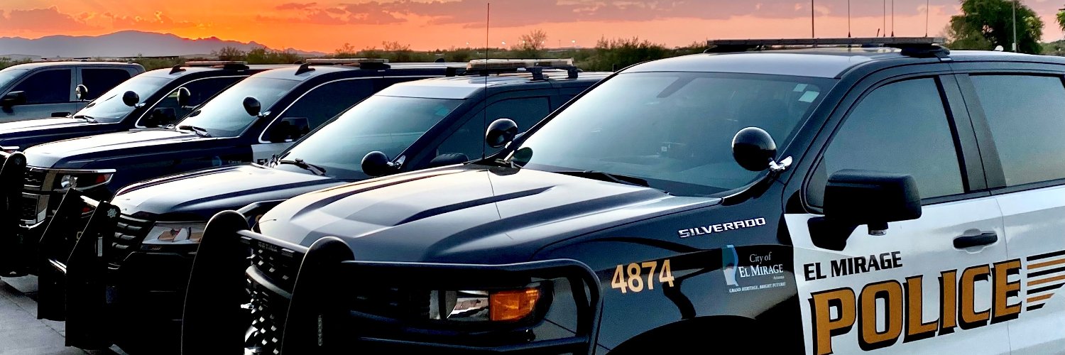 El Mirage Police banner