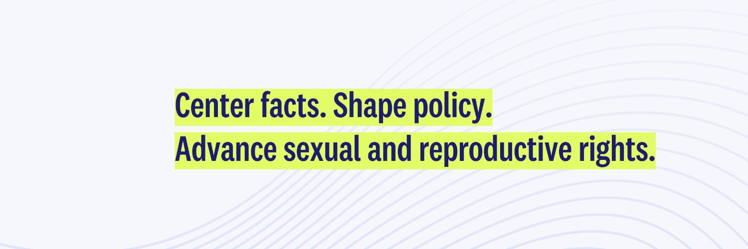 Guttmacher Institute's banner