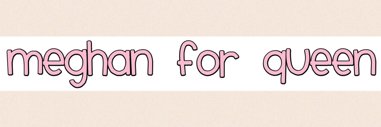 MeghanistsUnite's profile banner image