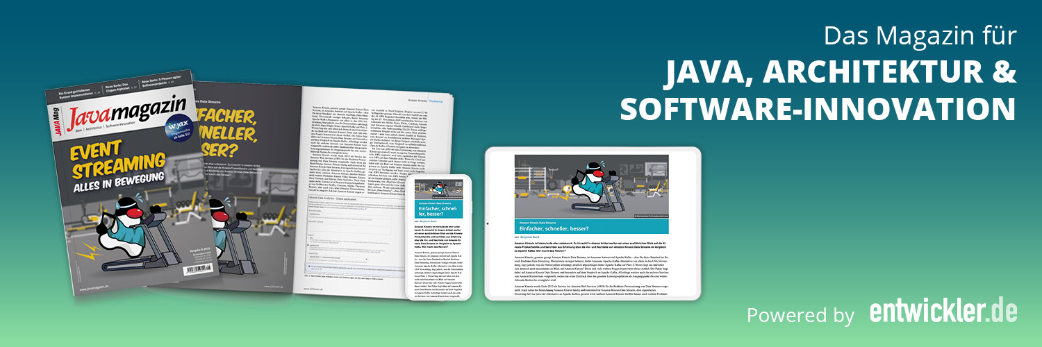 Java Magazin banner