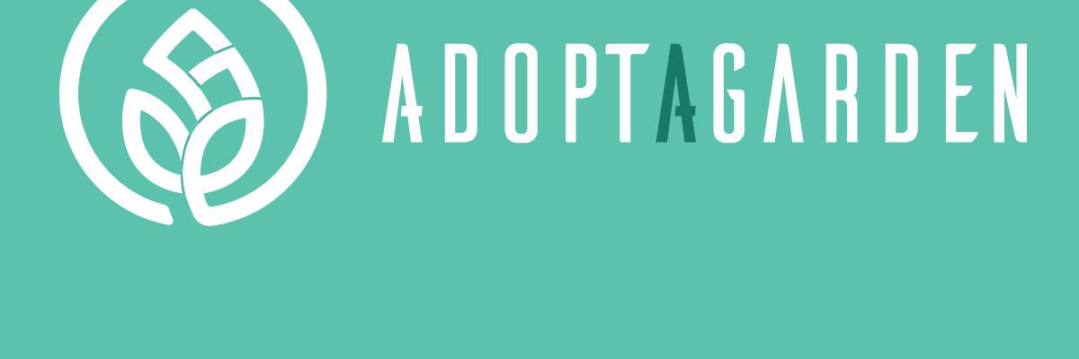 Adopt-A-Garden banner
