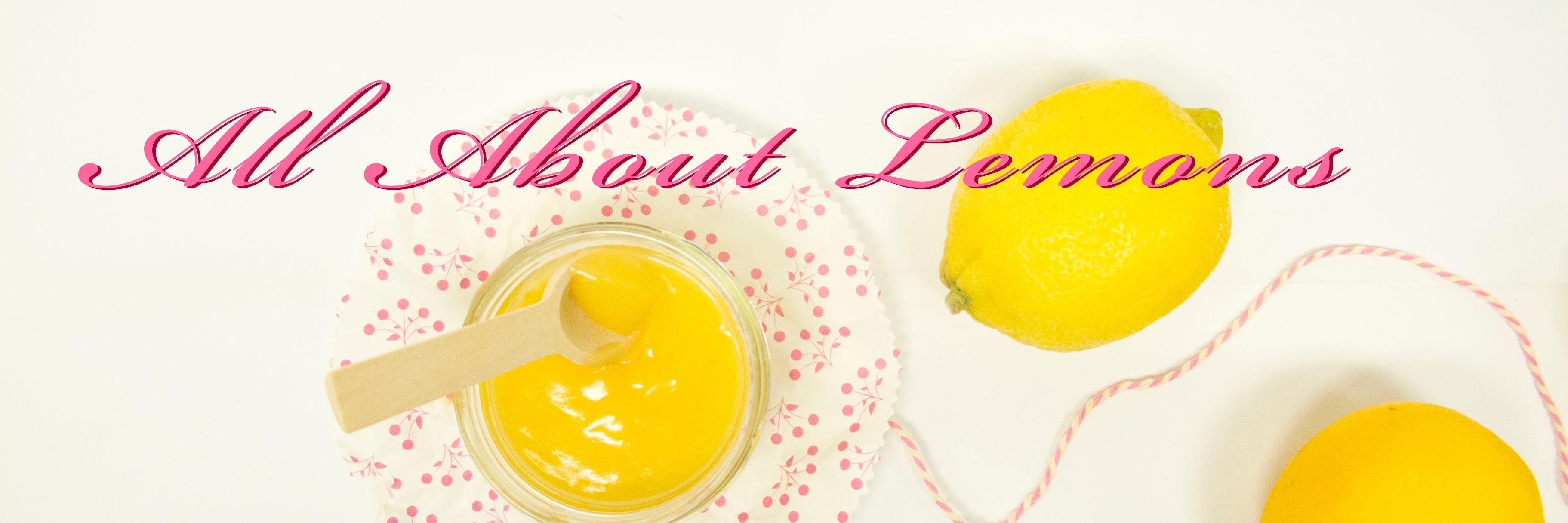 All About Lemons banner