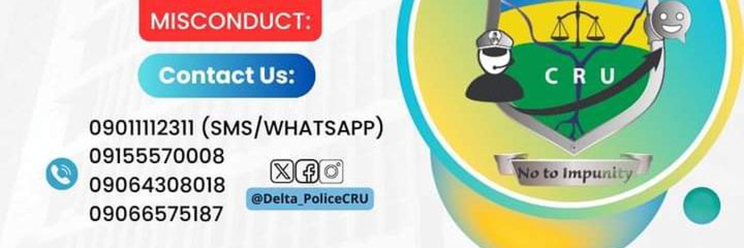 Delta State Police Command Profile Banner