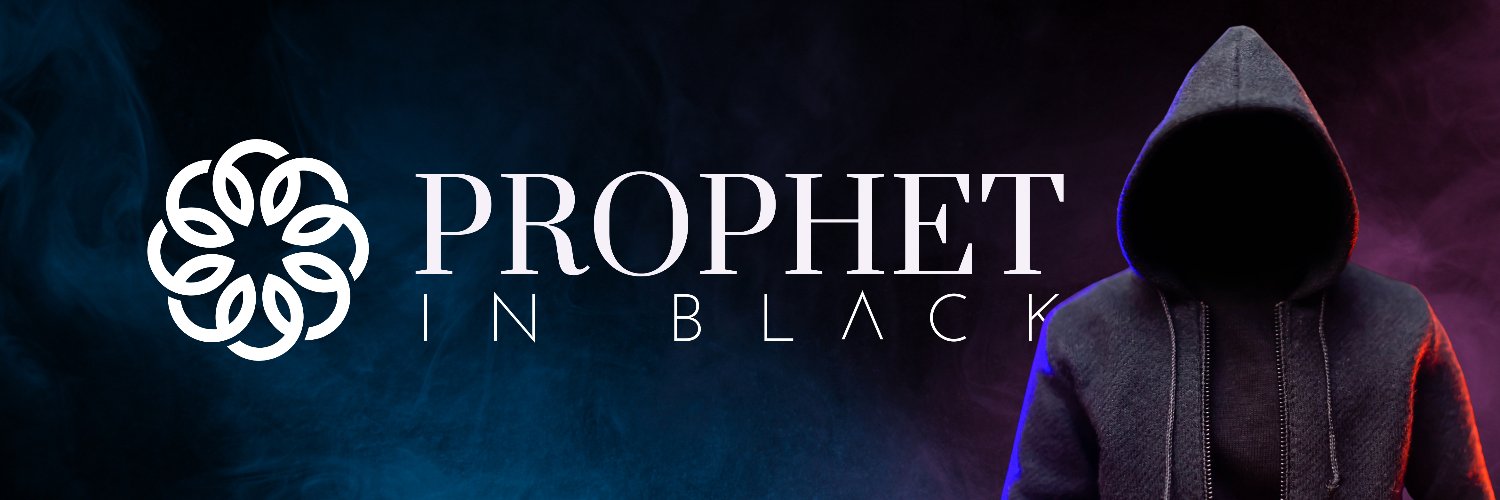P R O P H E T I N B L Ʌ C K banner