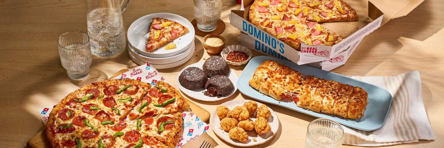 Domino's Pizza's banner