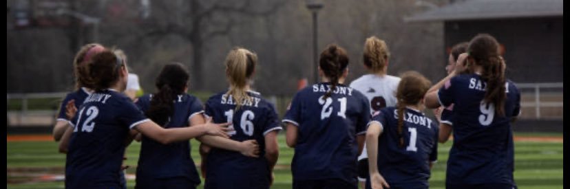 Saxony Girls Soccer banner