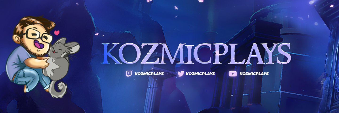 Kozmic's banner