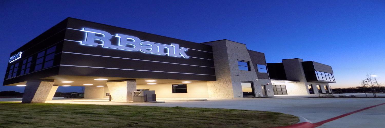 R Bank banner