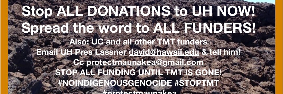 ProtectMaunaKea's profile banner image