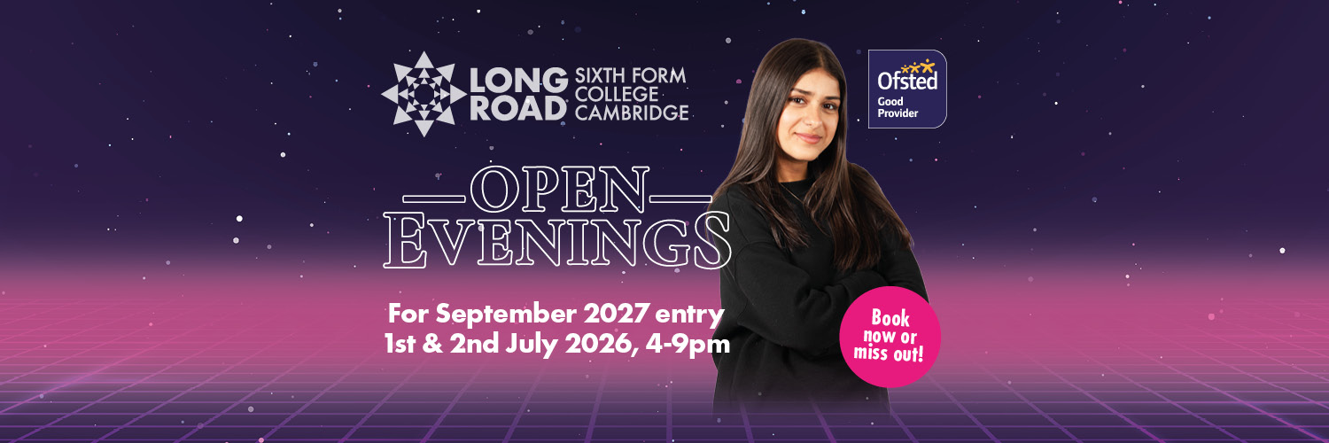 Long Road Sixth Form banner