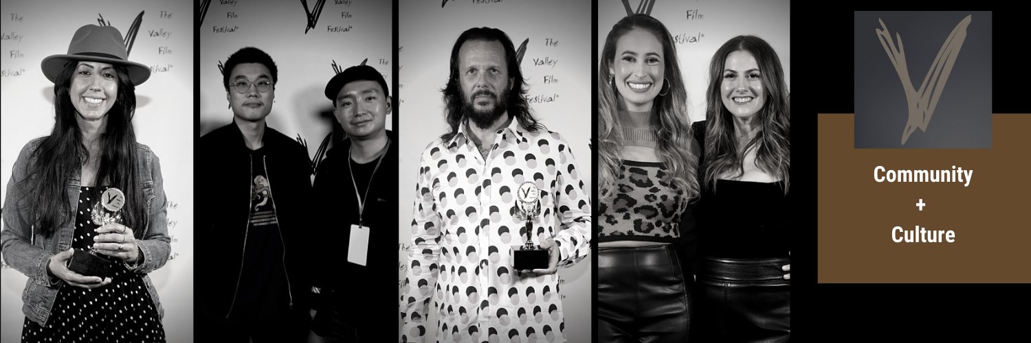 The Valley Film Festival banner