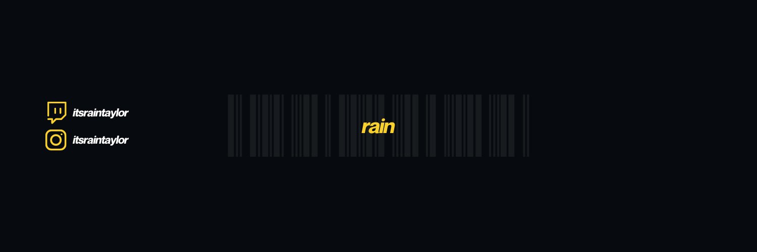 itsraintaylor's profile banner image