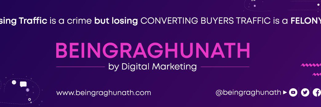 beingraghunath's profile banner image