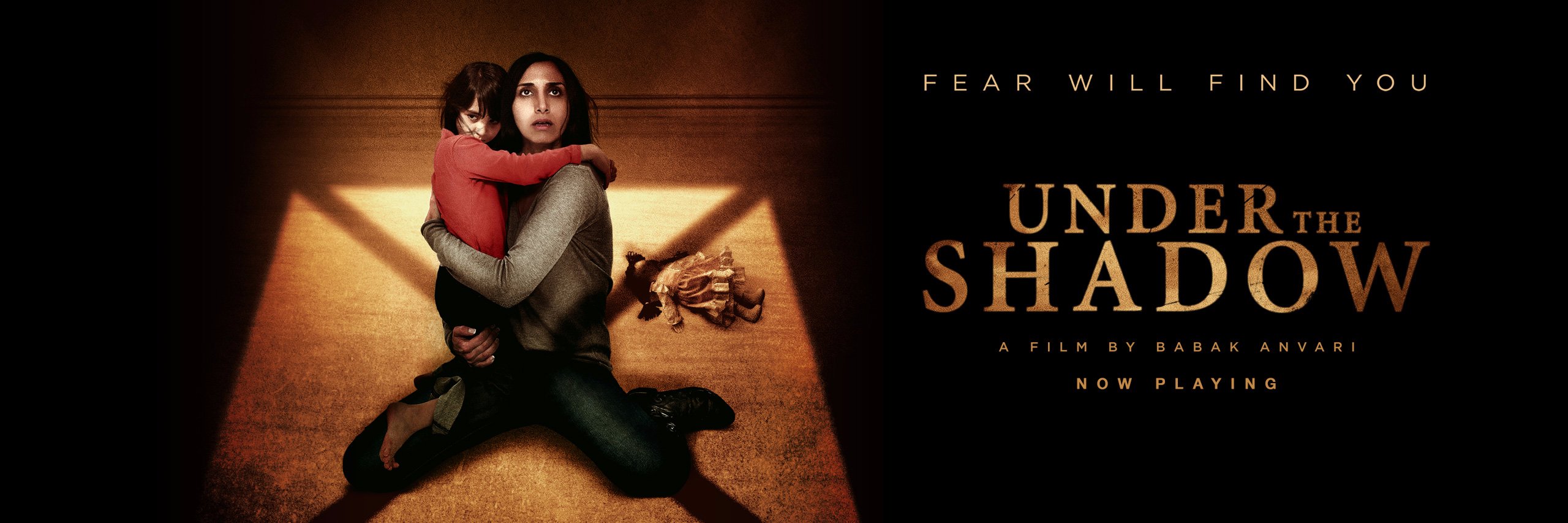 Under the Shadow banner