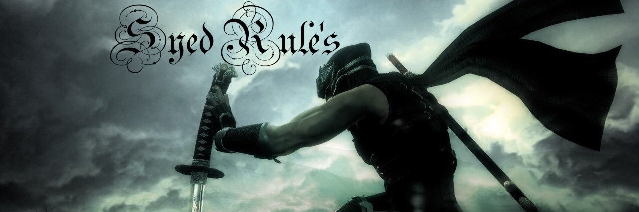 syedrules7264's profile banner image