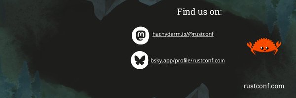 rustconf Profile Banner
