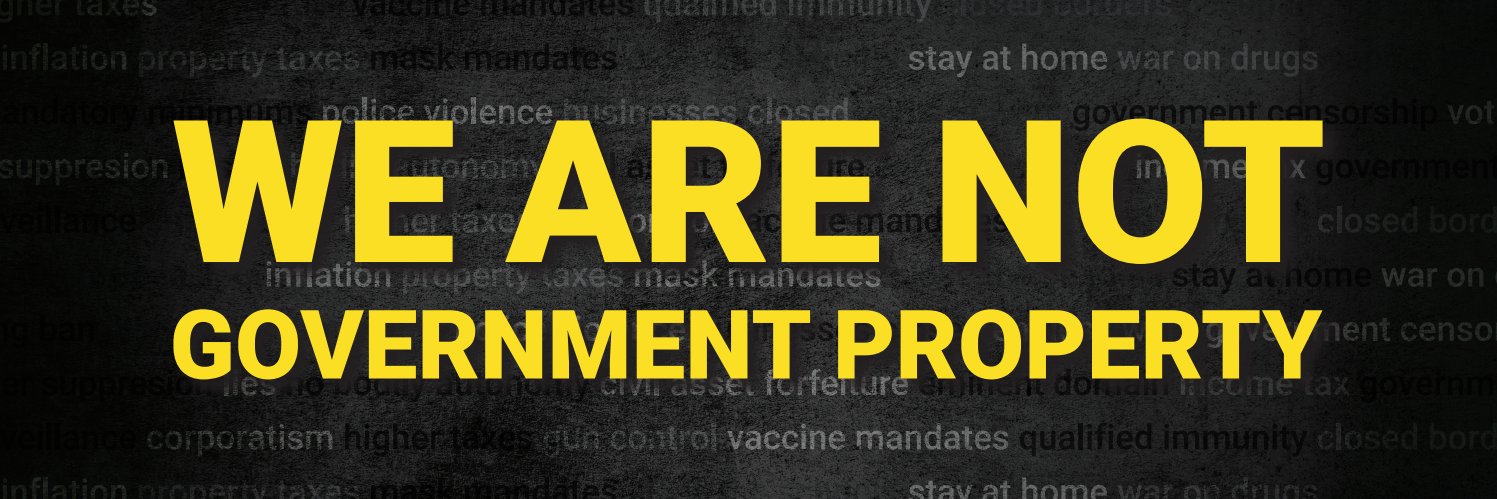 Libertarian Party's banner