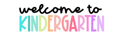Mrs. Ramirez’s Kindergarten Class banner