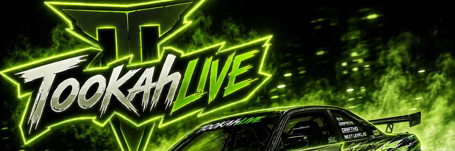 TookahLIVE's profile banner image