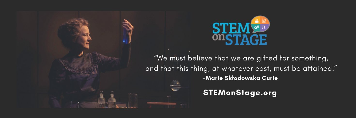 STEM on Stage banner